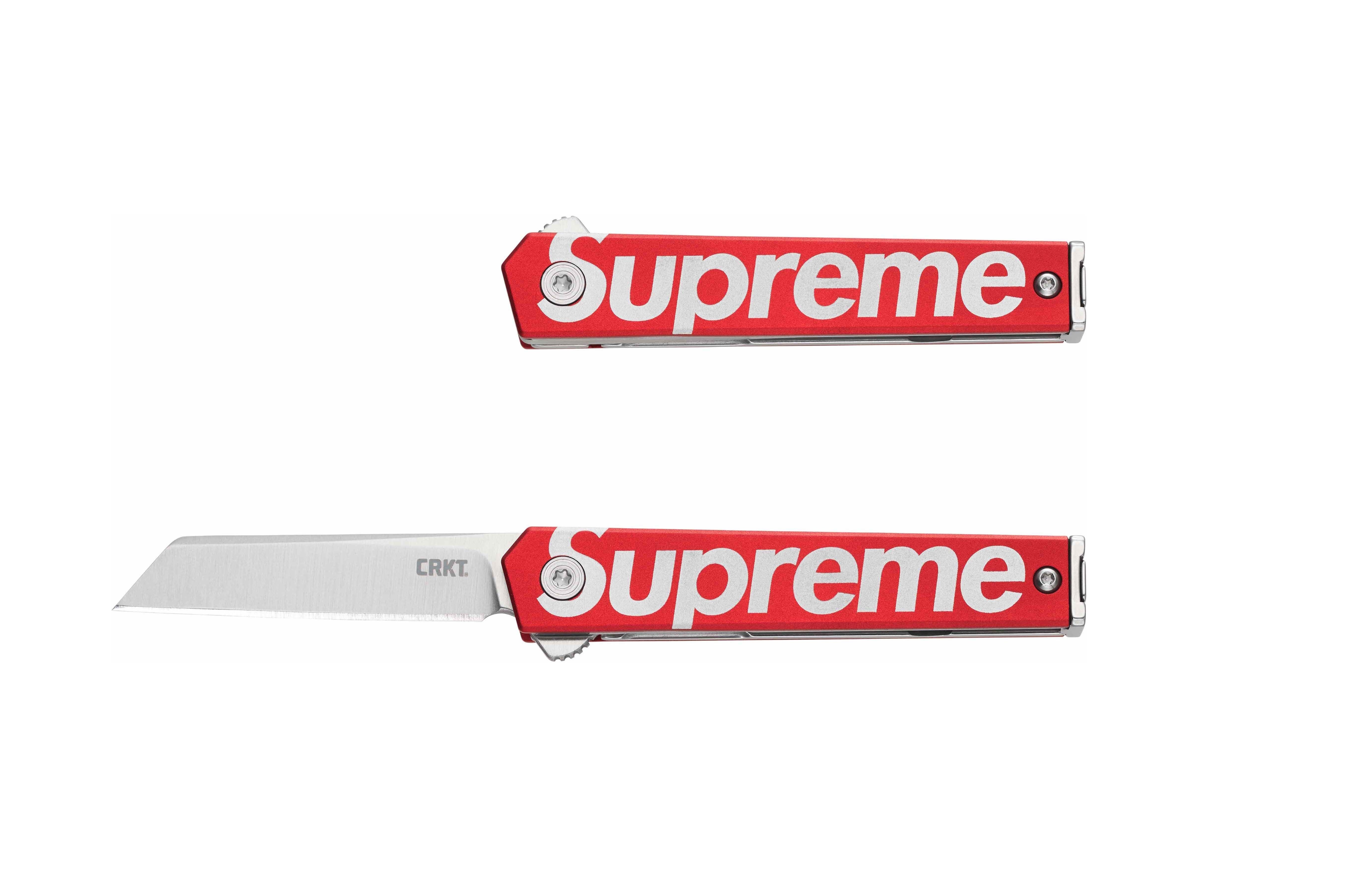 Supreme®/CRKT CEO Microflipper Pocket Knife